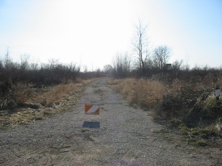 Zilwaukee Speedway - Another Entrance Photo From Water Winter Wonderland
